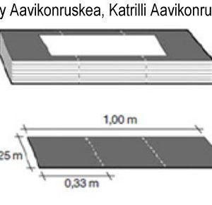 Räystäs- ja harjalevyt, Sävytetyt, Aavikonruskea