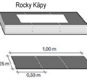 Räystäs- ja harjalevyt, Sävytetyt, Käpy