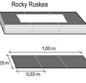 Räystäs- ja harjalevyt, Sävytetyt, Ruskea